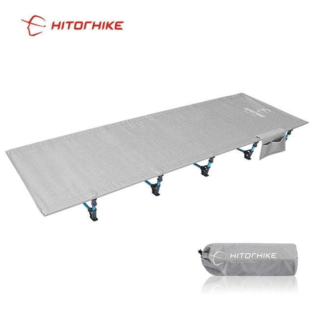 Hitorhike Camping Cot Compact Folding Cot Bed for Outdoor Backpacking Camping Cot Bed Ultralight Folding Tent