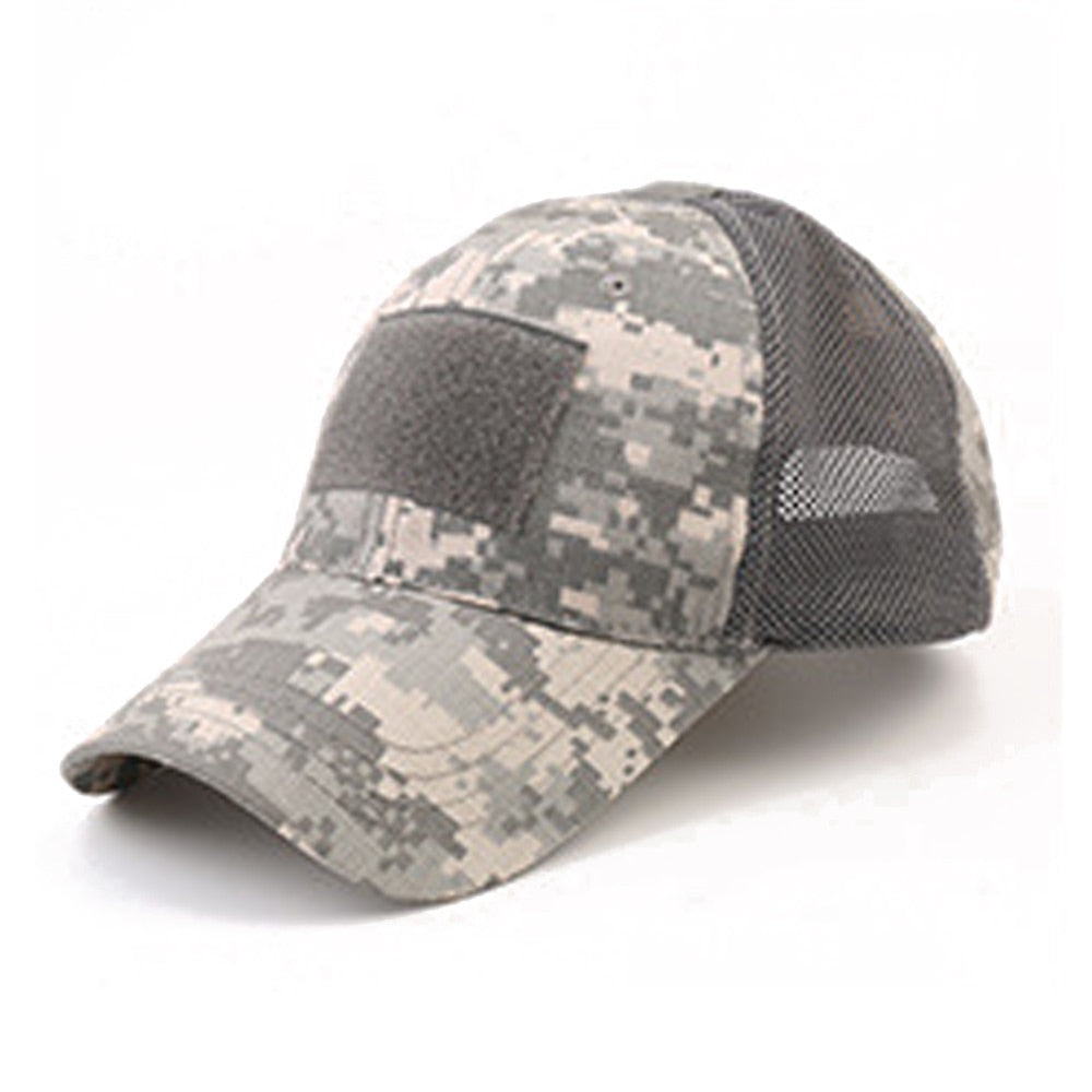 Tactical Army Caps Military Camouflage Hat Outdoor Summer Sunscreen Adjustable Baseball Caps For Airsoft Hunting Camping Hiking