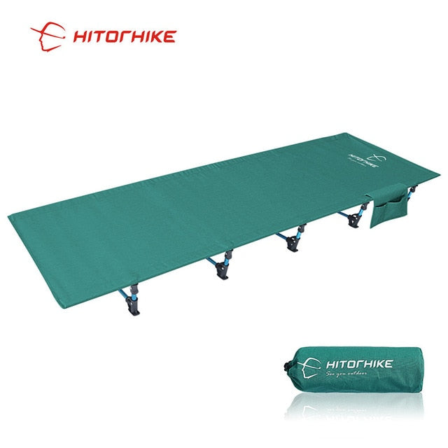 Hitorhike Camping Cot Compact Folding Cot Bed for Outdoor Backpacking Camping Cot Bed Ultralight Folding Tent