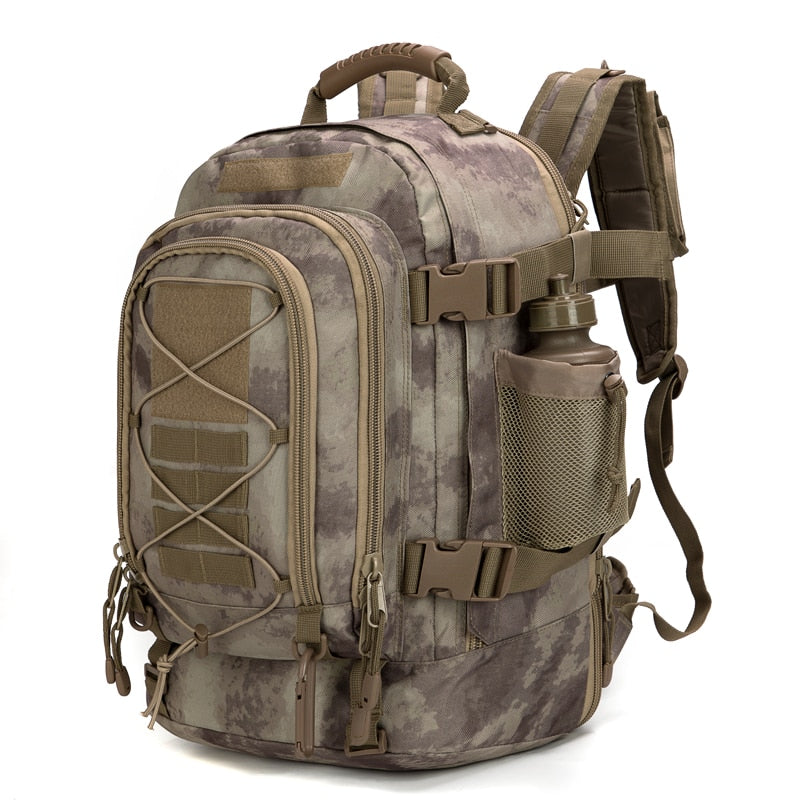 60L Men Military Tactical Backpack Molle Army Hiking Climbing Bag Outdoor Waterproof Sports Travel Bags Camping Hunting Rucksack