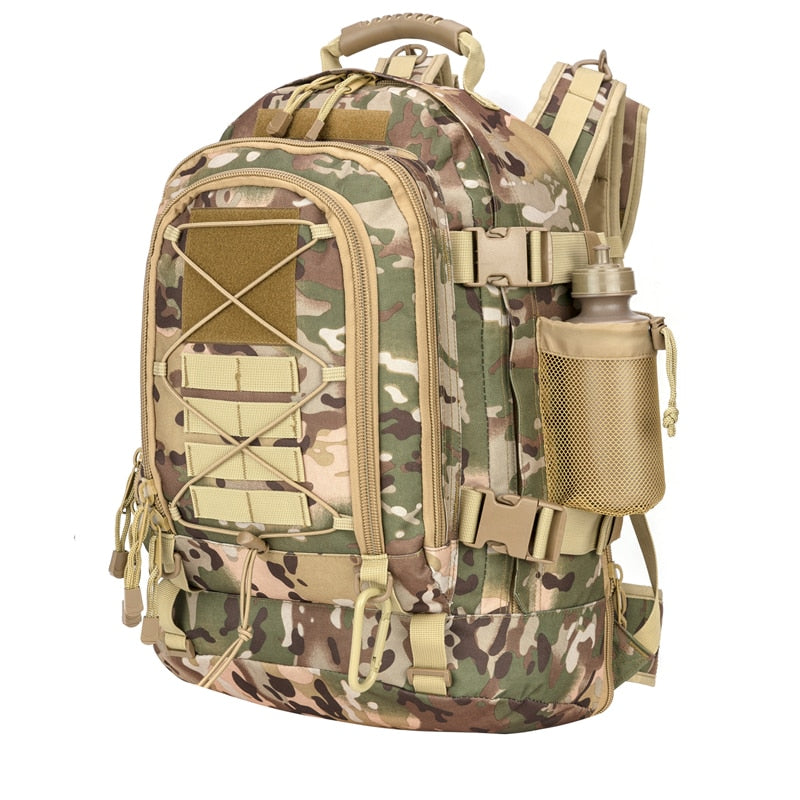 60L Men Military Tactical Backpack Molle Army Hiking Climbing Bag Outdoor Waterproof Sports Travel Bags Camping Hunting Rucksack