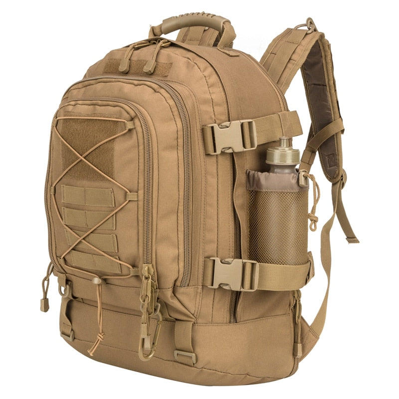 60L Men Military Tactical Backpack Molle Army Hiking Climbing Bag Outdoor Waterproof Sports Travel Bags Camping Hunting Rucksack