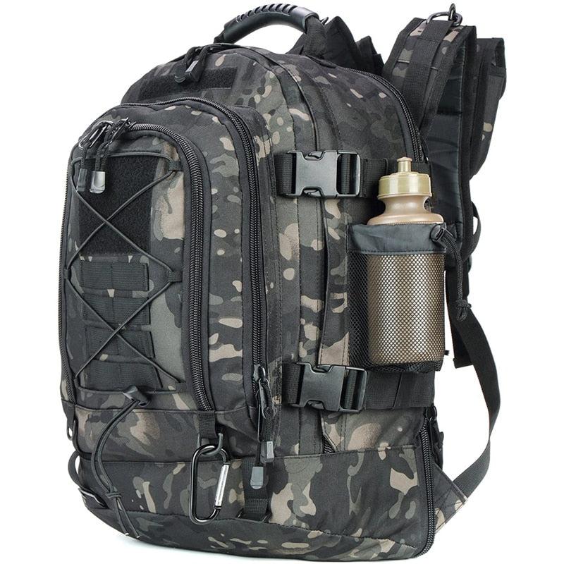 60L Men Military Tactical Backpack Molle Army Hiking Climbing Bag Outdoor Waterproof Sports Travel Bags Camping Hunting Rucksack