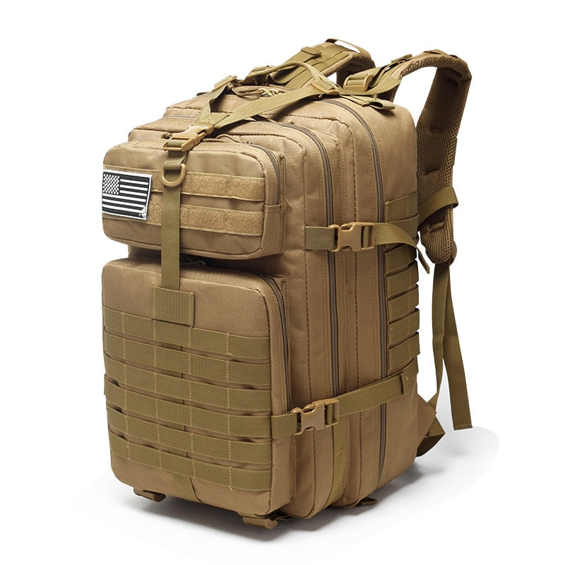 50L Men Military Tactical Backpack Waterproof Large Capacity Bags Outdoor Sport Hiking Camping Hunting Trekking Men Rucksacks