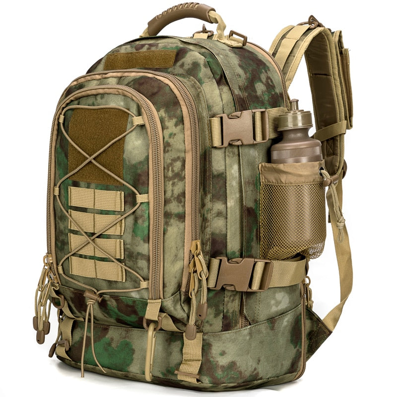 60L Men Military Tactical Backpack Molle Army Hiking Climbing Bag Outdoor Waterproof Sports Travel Bags Camping Hunting Rucksack