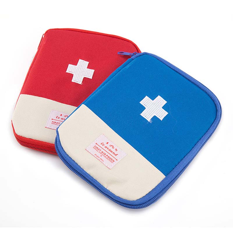 Portable First Aid Medical Kit Travel Outdoor Camping Useful Mini Medicine Storage Bag  Emergency Survival Bag Pill Case