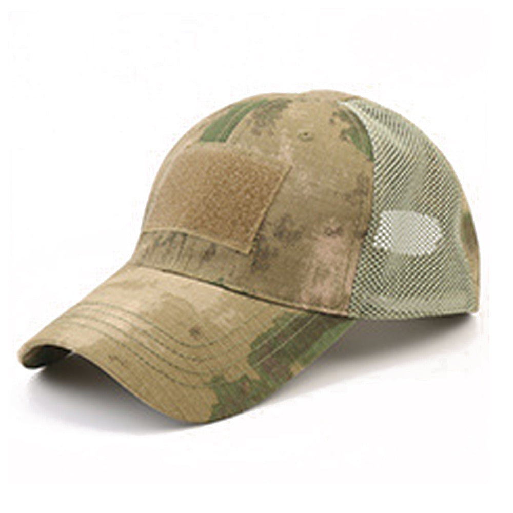 Tactical Army Caps Military Camouflage Hat Outdoor Summer Sunscreen Adjustable Baseball Caps For Airsoft Hunting Camping Hiking