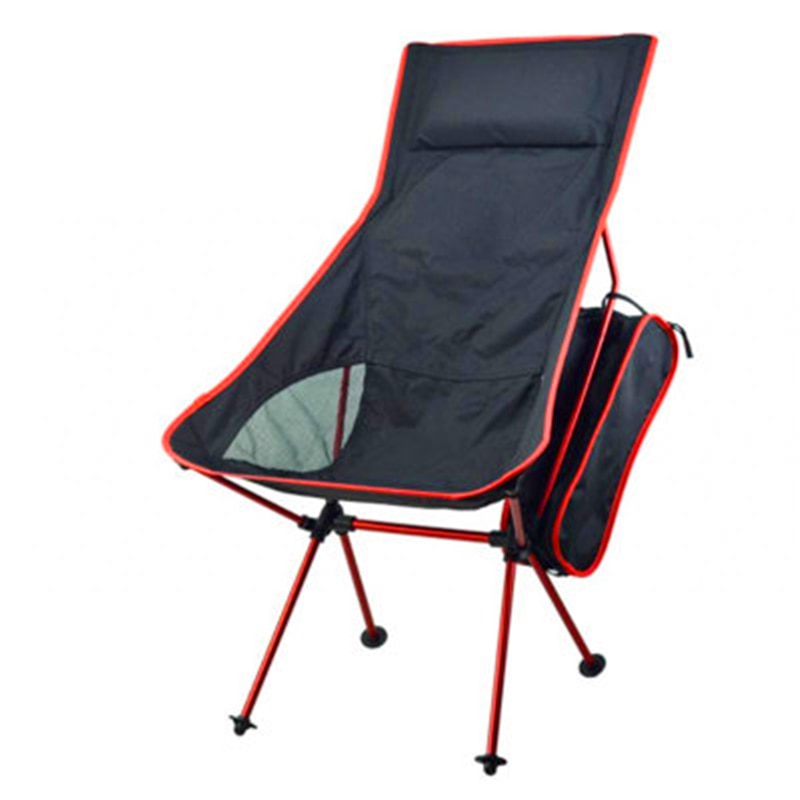 Light Moon Chair Lightweight Fishing Camping BBQ Chairs Folding Extended Hiking Seat Garden Ultralight Office Home Furniture