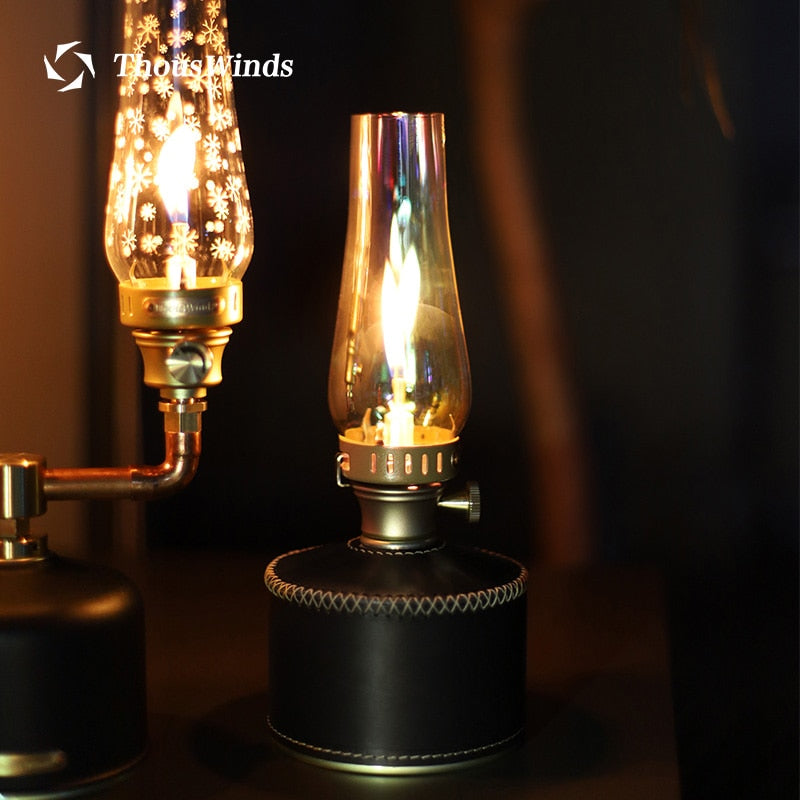 Thous Winds Spark Gas Lantern Outdoor Camping Gas Light Atmosphere Light Camp Light Lighting