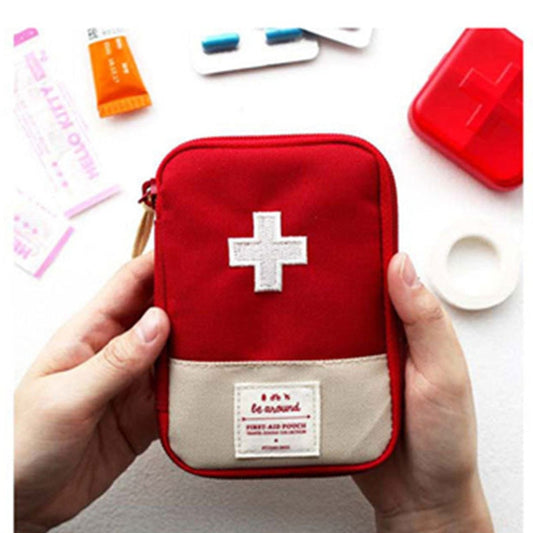 Portable First Aid Medical Kit Travel Outdoor Camping Useful Mini Medicine Storage Bag Emergency Survival Bag Pill Case