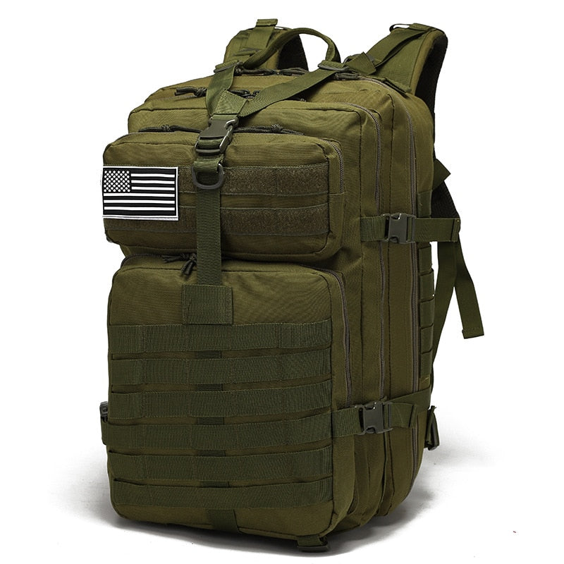 50L Men Military Tactical Backpack Waterproof Large Capacity Bags Outdoor Sport Hiking Camping Hunting Trekking Men Rucksacks