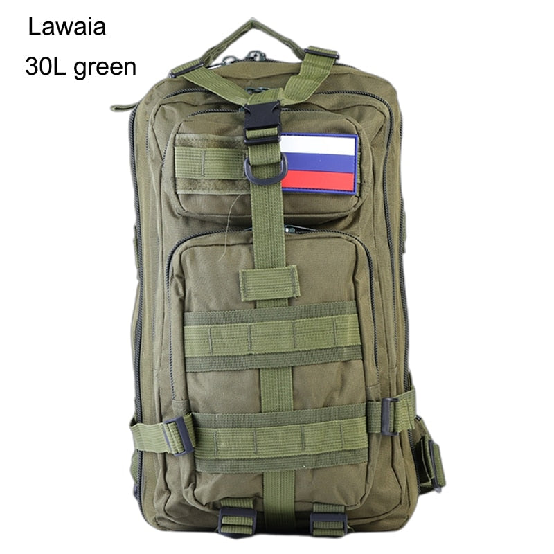 Lawaia Trekking Backpack 30L/50L Outdoor Sport Camping Hunting Backpack Tactical Backpack Military Backpack Military Rucksack